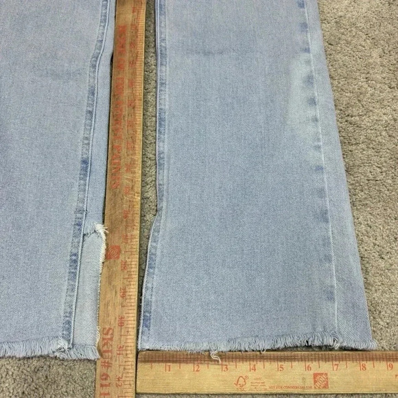 Zara Denim Straight Leg Jeans in Light Blue - Picture 4 of 11